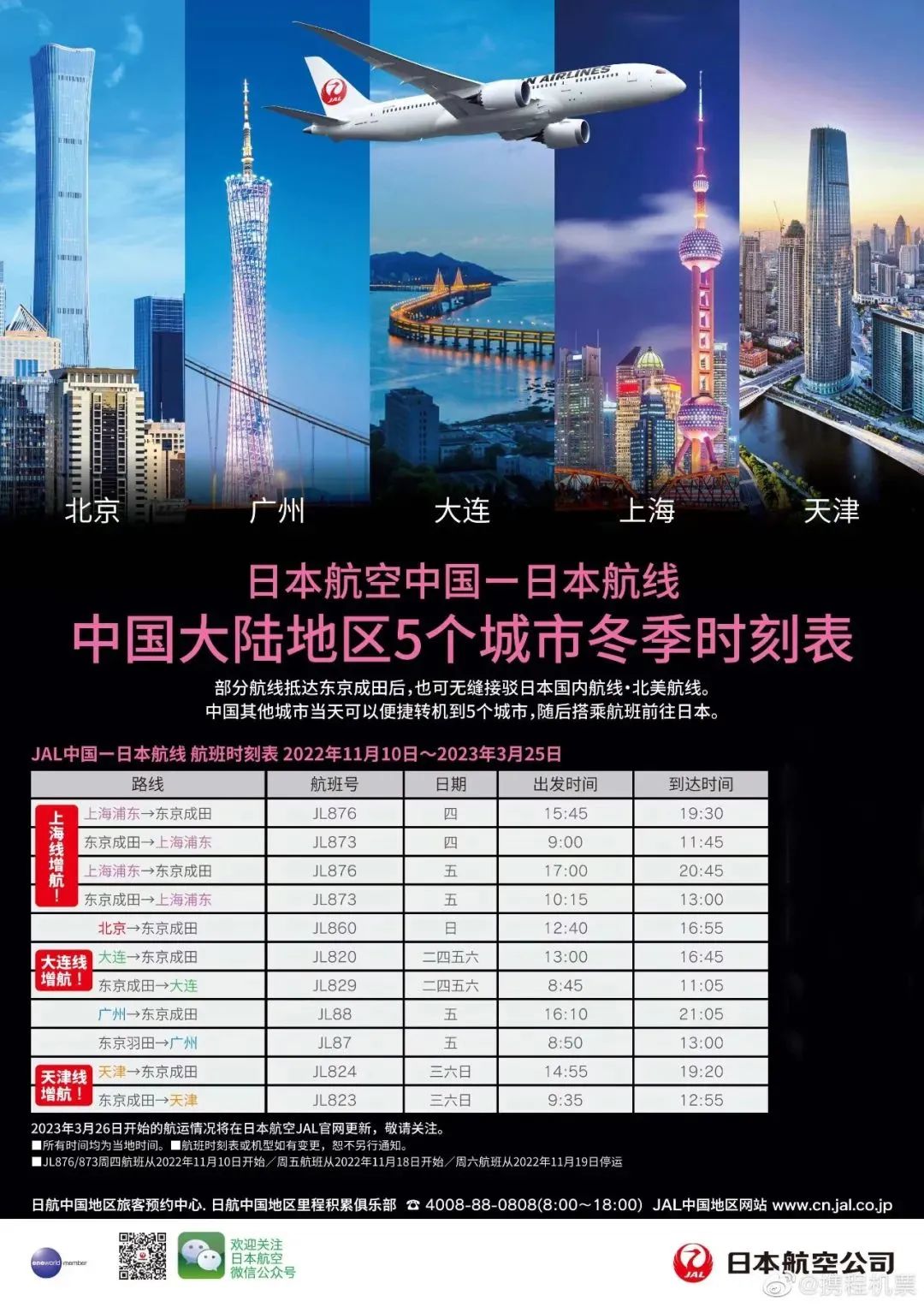 【优行·资讯】各大航司12月航班计划（20221201更新）