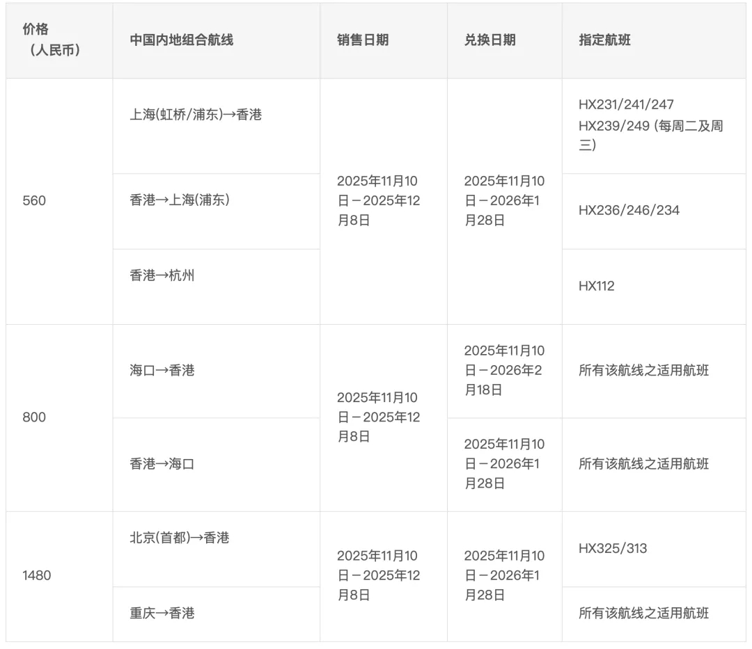 【优行·资讯】香港航空19周年庆！机票折扣高达19%，还有超值拼假指南请查收～